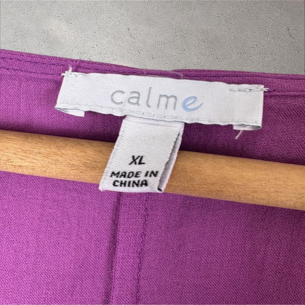 Johnny Was Cozy Purple Maxi Dress - Picture 3 of 6